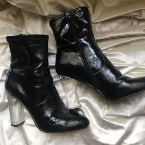 Patent leather Steve Madden boots
